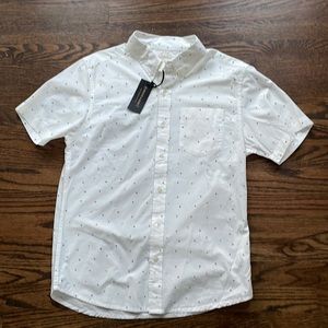 Bridge & Burn white S/S shirt “Jordan”, slim fit
